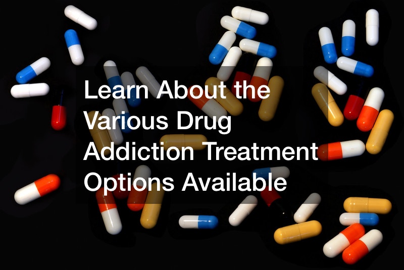Learn About the Various Drug Addiction Treatment Options Available