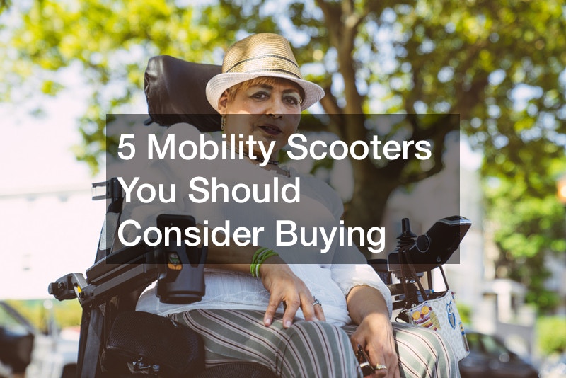5 Mobility Scooters You Should Consider Buying