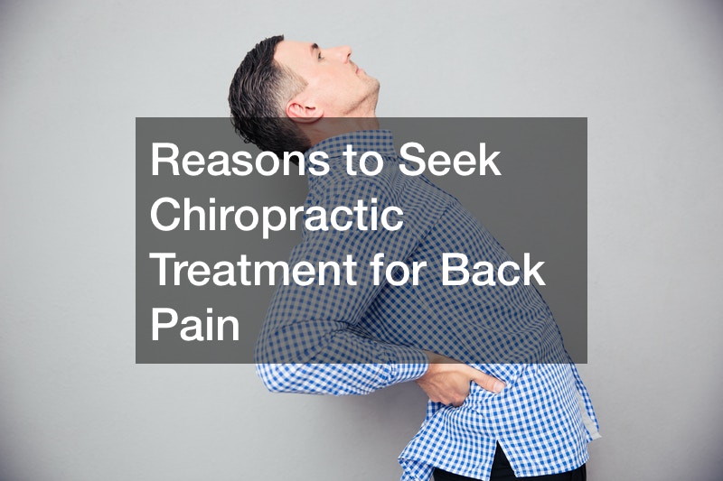 Reasons to Seek Chiropractic Treatment for Back Pain