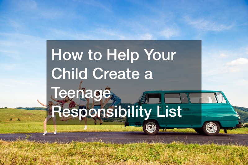 How to Help Your Child Create a Teenage Responsibility List