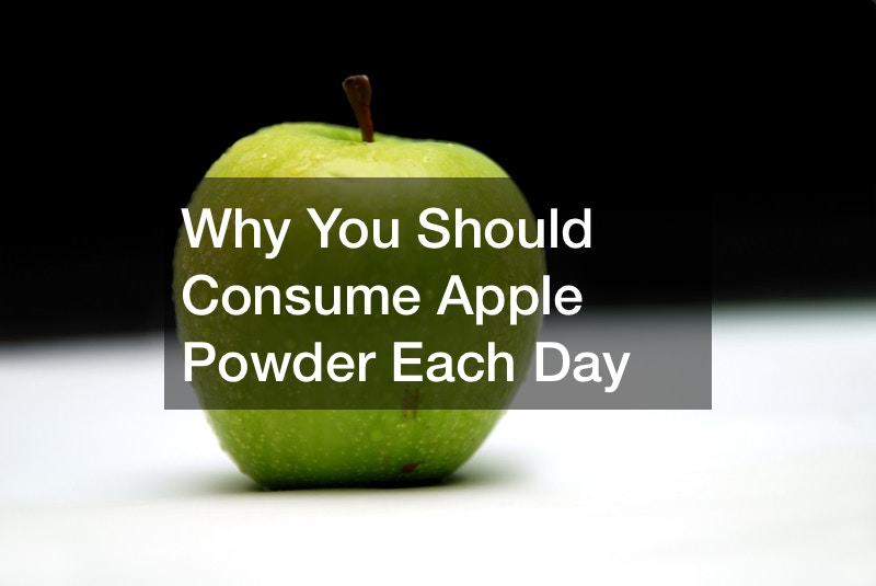 Why You Should Consume Apple Powder Each Day